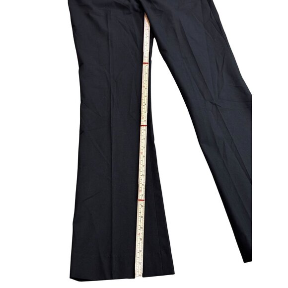 Gap Modern Boot Stretch Pants Black Size 00R Polyester Viscose - Picture 7 of 10